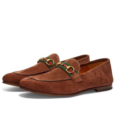 gucci brixton loafer men|Gucci suede loafers.